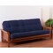 Blazing Needles Renewal 8-inch Twill Full-size Futon Mattress - Navy - Navy